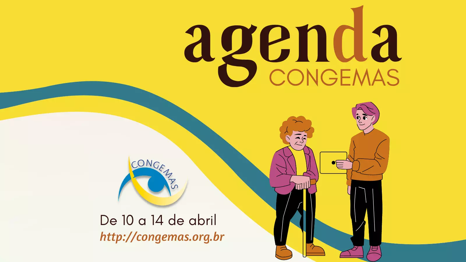Agenda da semana! (De 10 a 14 de abril)